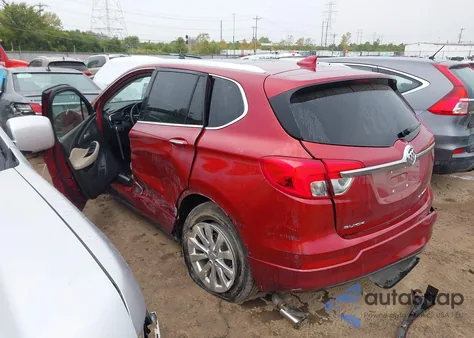 2017 Buick Envision Essence из США, поврежденный, VIN LRBFXBSA6HD152696